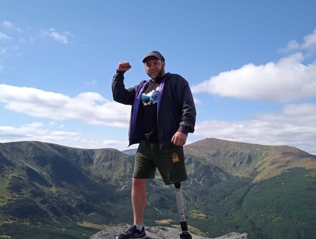 Чернігівець Євген Смага повернувся з благодійного походу на Говерлу